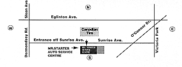 Location of Mister Starter
